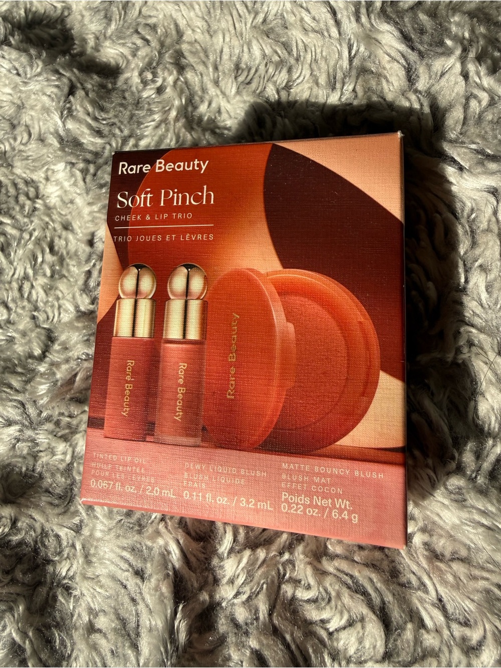 Rare Beauty Soft Pinch Cheek & Lip Trio - Coral Orange